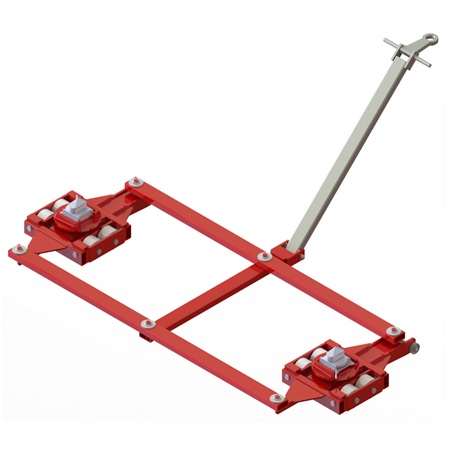 Bild des lenkbaren Transportfahrwerkes TL20-c von GKS-Perfekt